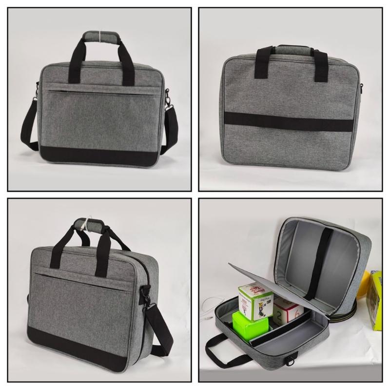 Heavy Duty Auditory Gear Storage Bag For Mixers And Recorders Multiple Compartment Design Holder