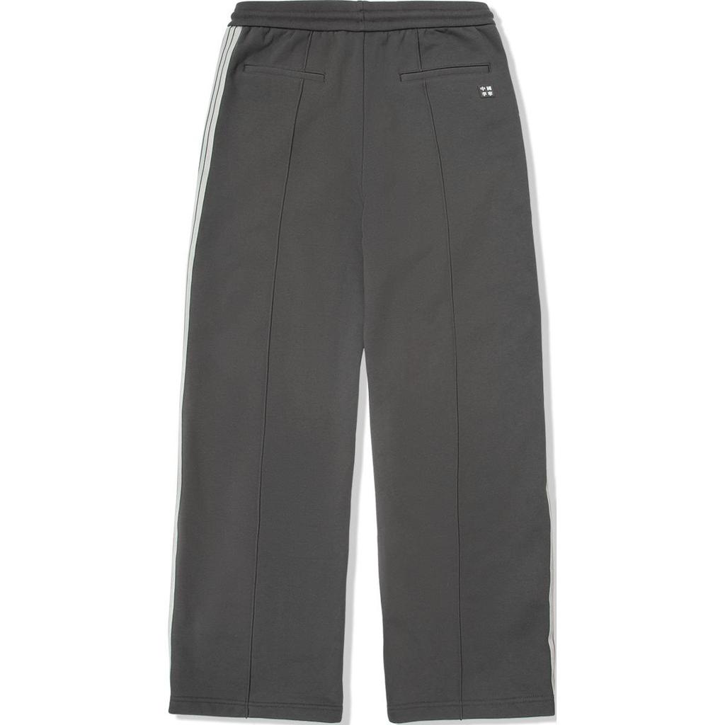 Li Ning Trendy Sports Series Comfortable Simple Straight Loose Casual Pants Women Bottoms Rainy-Gray AKLUE06-2