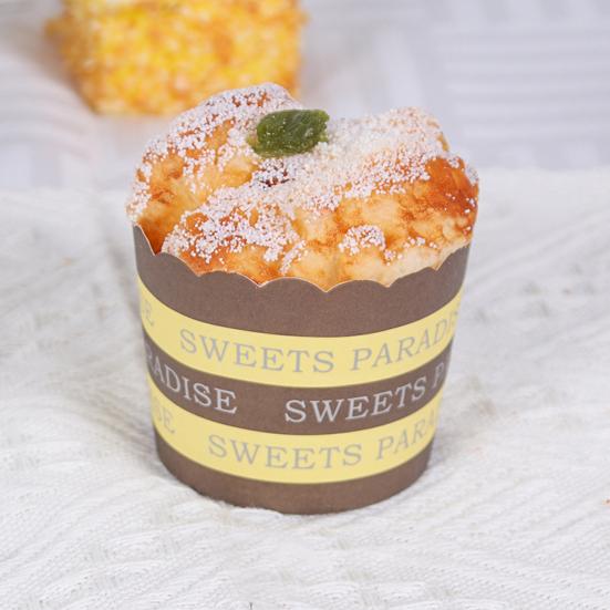 Simulation Cupcake Realistisch Aussehend Wasserdichtes Kunstleder Falscher Cupcake Lebensmittelmodell Küchenspielzeug Dekoration Partyzubehör