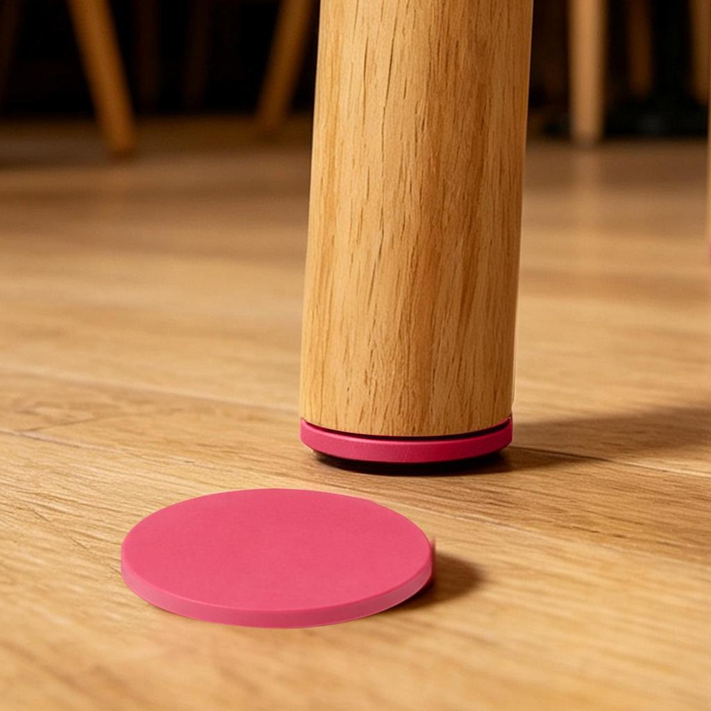 11Pcs Chair Leg Floor Protectors for Hardwood Floors, Silicone Chair Caps Covers Furniture Pads Sliders W/ Wrapped Felt Bottom