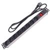 19-inch Power Strip Velleman Ebp08pdu X8 Black, Stainless Steel 1 Pc(s)