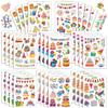 Cute Cartoon Themed Birthday Party Interactive Parent Child Puzzle Diy Stickers Pack