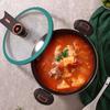 Aimude 27CM Enamel Micro Pressure Soup Pot