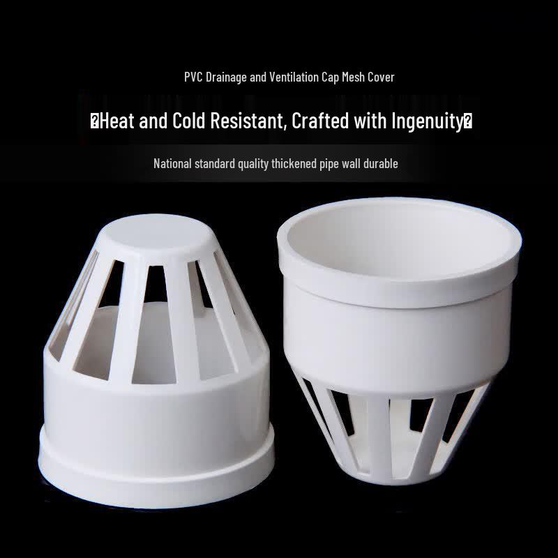 Yidashang 110mm PVC Drain Pipe Vent Cap (10-Pack)