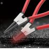 1PC 7" Retainer Ring Circlip Pliers Internal External Circlip Pliers Tip Straight Bent Jaw for Ring Remover Retaining