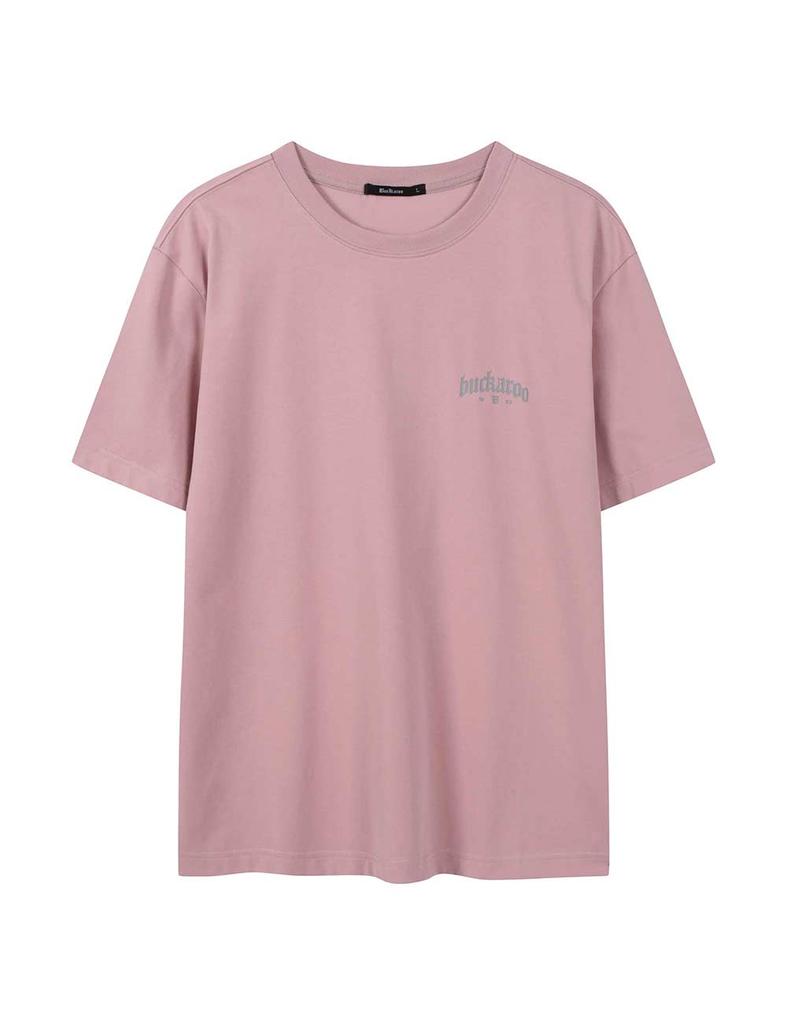 BUCKAROO Askin Standard Fit Buckaroo Logo T-Shirt Light Pink