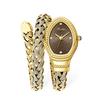 Scottie 9791 Womens Oval Quartz Watch Retro Style Braided Strap Fashion Wristwatch