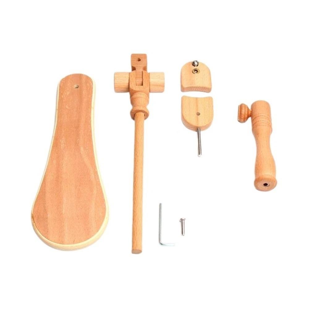 Portable Embroidery Hoops Stand Embroidery Holder Wood Wood Rotary Hoop Holder Adjustable DIY Cross Stitch Rack Sewing Workbench