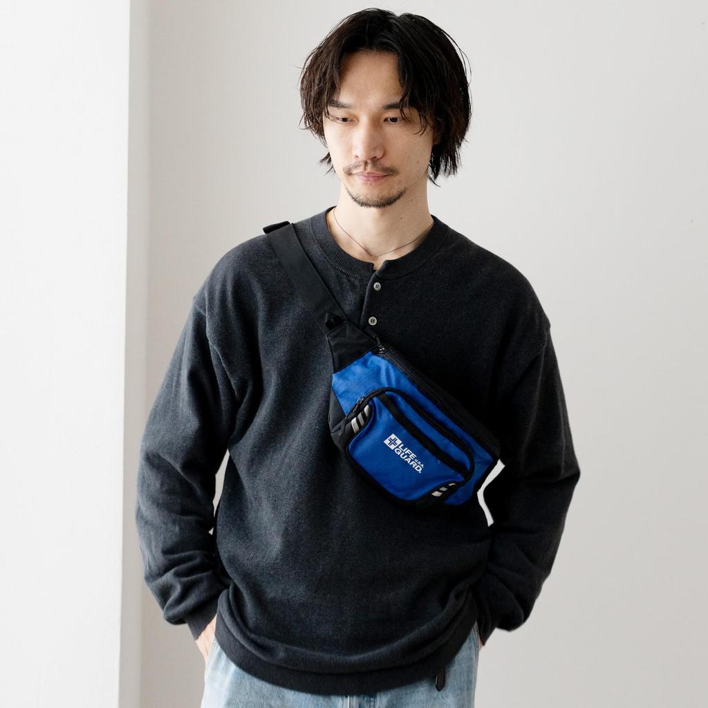 LIFEGUARD Waist Body Bag with Disaster for Town and Walking Bag, Pouch, Reflector, Safety, Prevention, Lifesaver, Use, Walking, Leisure, Hiking,