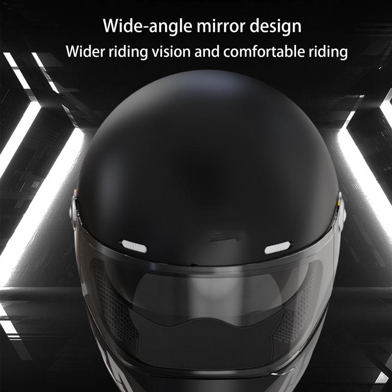 Full Face Motorcycle Helmets With Goggles Dual Goggles Lens Motorbike Helmets Sun Protection Safe Cap For  Riding Equipment