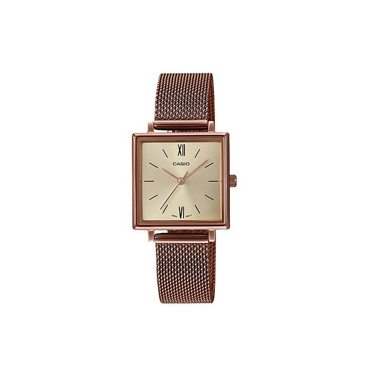 CASIO Women s Standard Series Coffee Watch LTP-E155MR-9B LTP-E155MR-9B Bronze Watch Dial