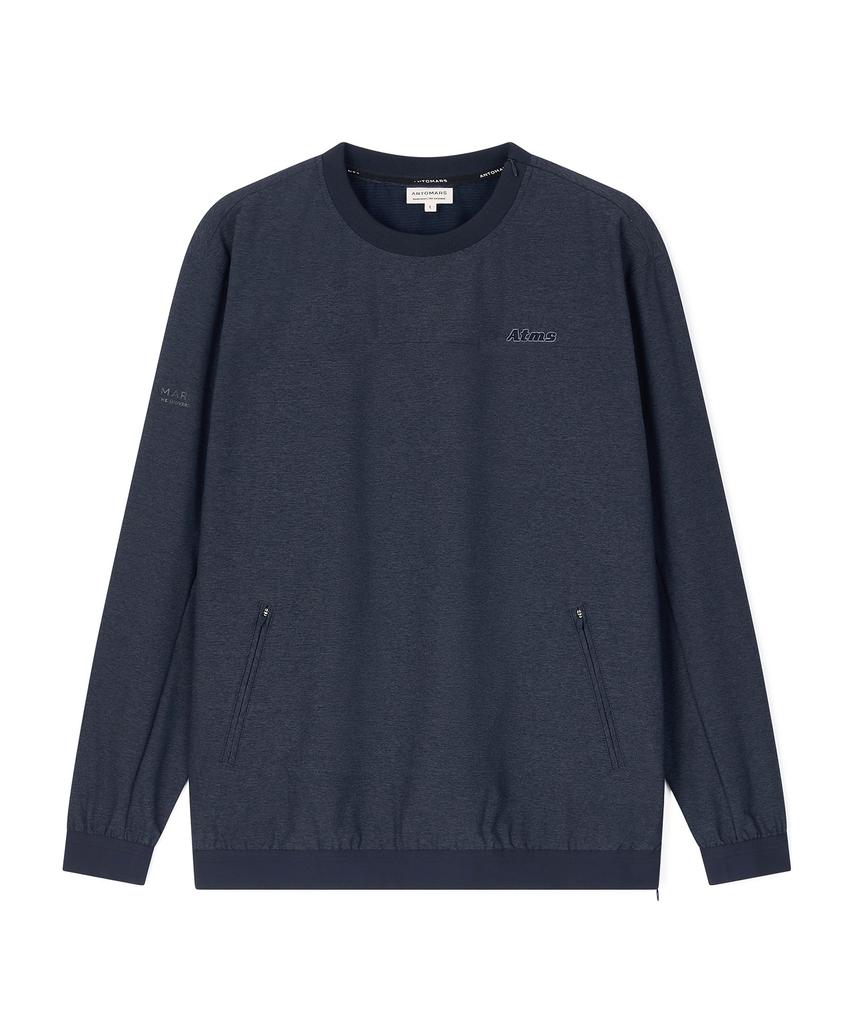 Antomas Denim-Like Pullover Men'S - Indigo