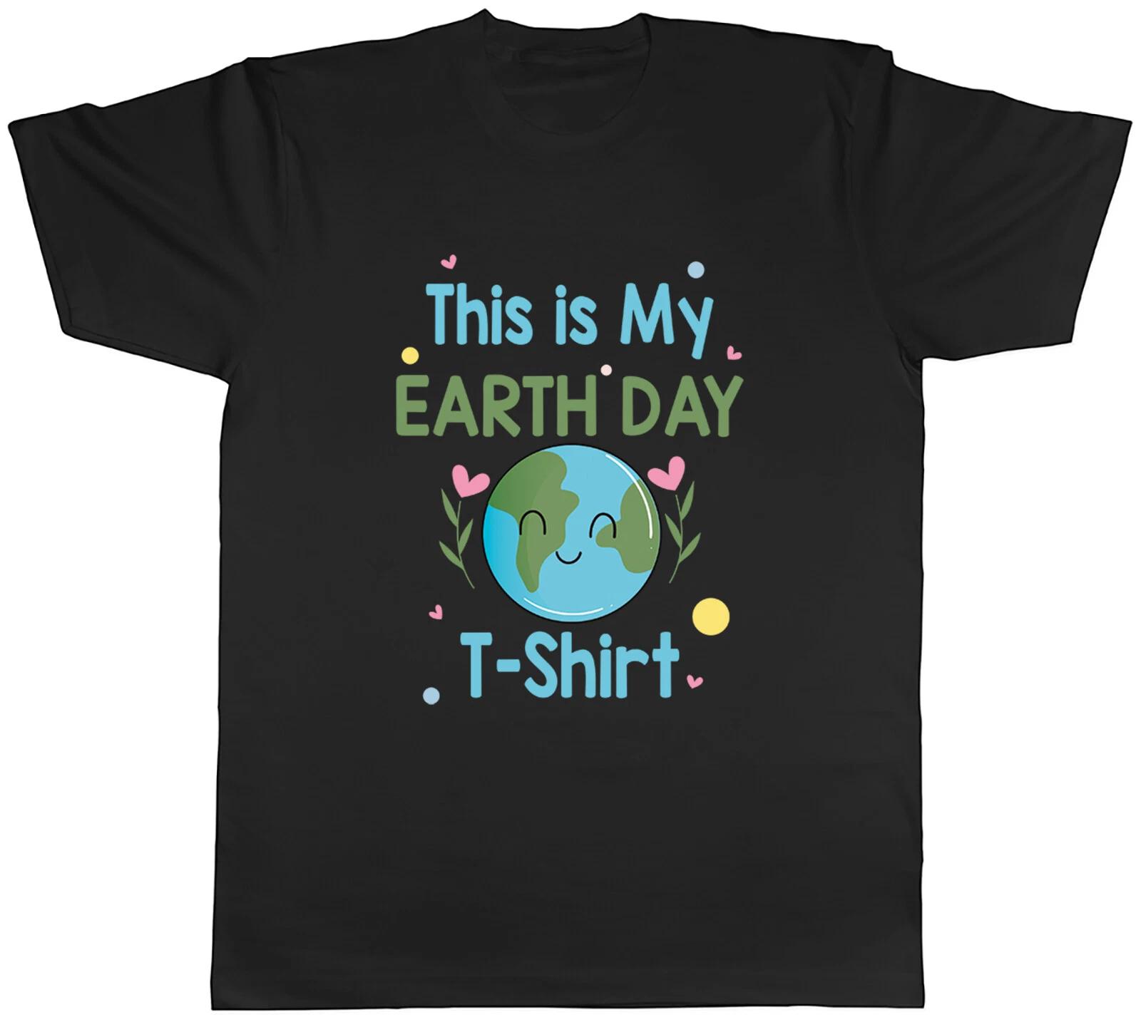 Earth Day Mens T-Shirt This Is My Earth Day T-Shirt Unisex Tee Gift XS