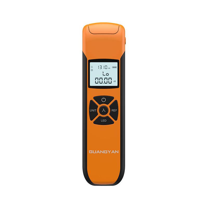 High Precision G10 Type-C Optical Power Meter for 9 Wavelengths, 5G Mini Optical Fiber Meter