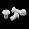 30Pieces Ceramic Oil Lamp Wick Holders Practical Wick Stands for Alcohols Lamp Practical Replacement Wicks Accessories