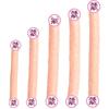Double-Headed Realistic Veined Dildo for Lesbian Couples