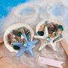 Starfish Conch Shell Refrigerator Magnet 3D Ocean Beach Fridge Magnet Home Kitchen Office Decoration Summer Birthday Gift