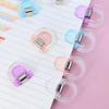 10Pcs Strong Clip Book Label Clip Plastic Paper Clips Set Trouser Leg Clips  Document Binding