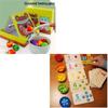 Toddler Montessori Bead Clipping Toy for Hand-Eye Coordination and Fine Motor Skills Training, Ages 2-3
