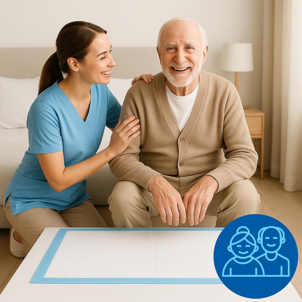 Hygienické savé vložky 90x60 50 ks