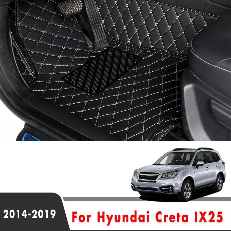 Dla Hyundai Creta IX25 2018 2017 2016 2015 Dywaniki Samochodowe Dekoracja Stylizacyjna Ochrona Akcesoria Samochodowe Dywaniki Wnętrze