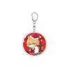 55MM Anime Katekyo Hitman Reborn Schlüsselanhänger Sawada Tsunayoshi/Gokudera Hayato/Lambo Schlüsselanhänger Acryl-Modellplatte Weihnachtsgeschenke