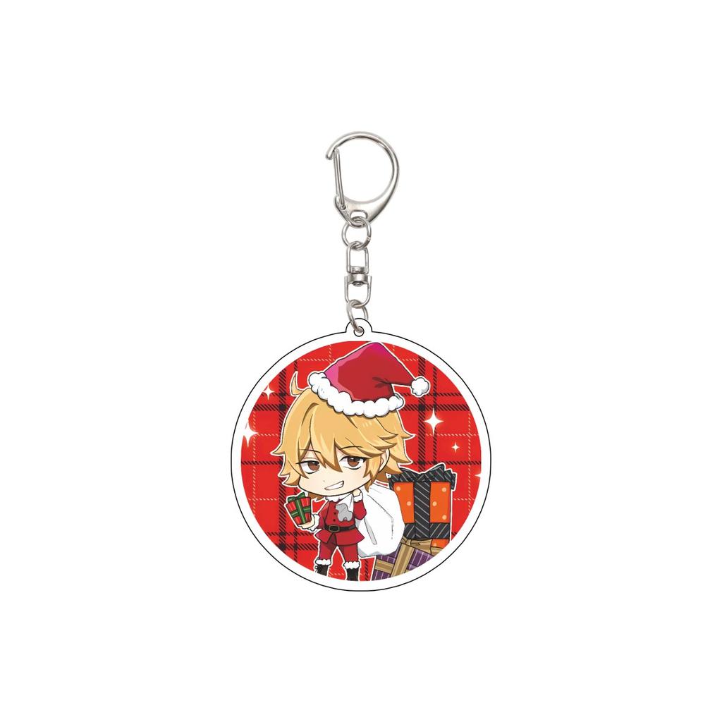 55MM Anime Katekyo Hitman Reborn Schlüsselanhänger Sawada Tsunayoshi/Gokudera Hayato/Lambo Schlüsselanhänger Acryl-Modellplatte Weihnachtsgeschenke