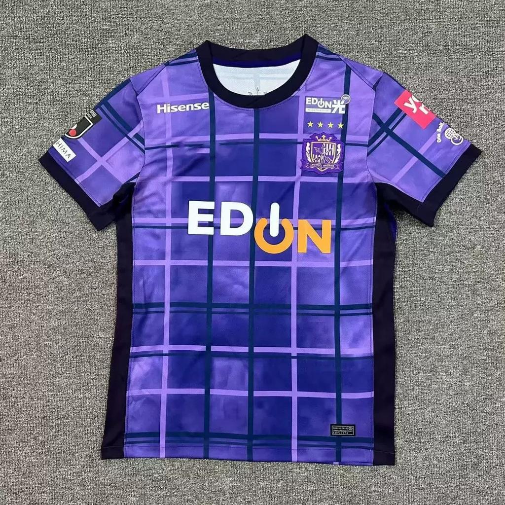 2526 Thai Football Fan Jersey Santos Marseille America Mallorca Short-sleeved Quick-drying T-shirt New La Liga