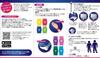 Hasbro Twister Air Game, Wristband, Ankle Band, AR App Game, Links To Smart Devices, Active Play Game for Kids and Adults, Ages 8+, F8158 (Authentic P