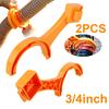 2Pcs 3/4inch RV Sewer Fitting Wrench Set Plastic RV Sewer Hose Connection Wrench Multi-purpose Sewer Covers