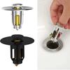 With Anti-clogging Basket Wash Basin Bounce Drain Filter Hair Catcher Universal Sink Drain Stopper Sink Pop-Up Drain Plug