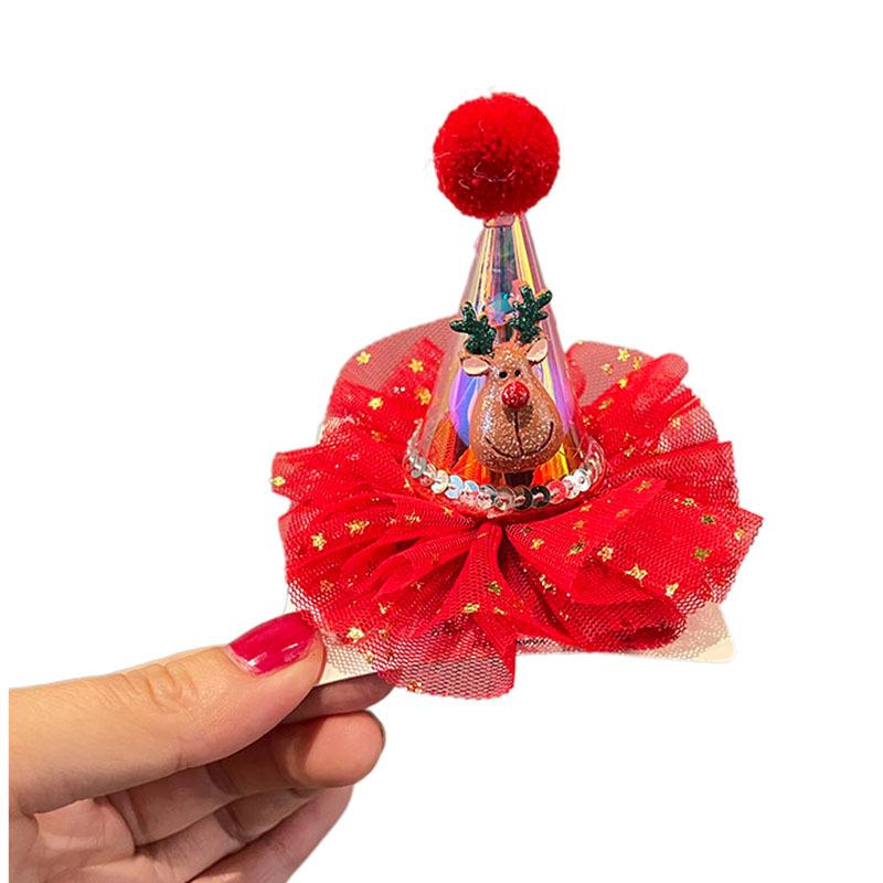 Cappello di Natale Luminoso e Fermaglio per Capelli Super Carini per Bambini e Adulti