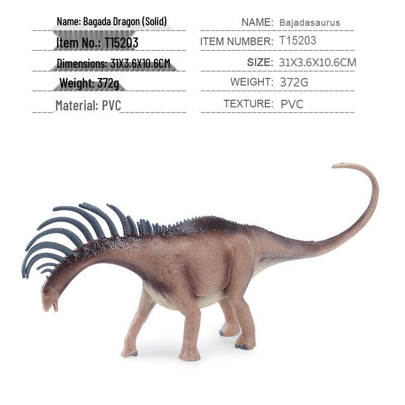 Jurassic Dragon Dinosaur Heart Bagada Model Figure Toy