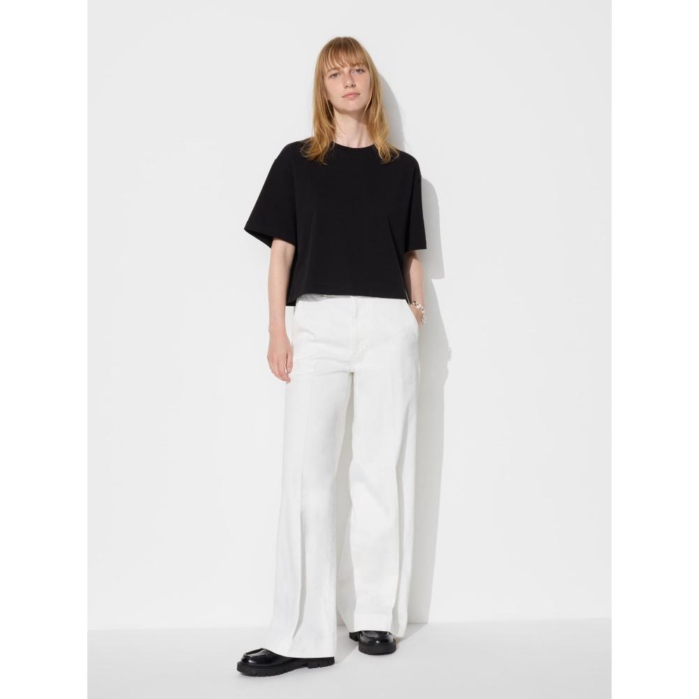 Uniqlo Japan Weite Hose Jeans Lang