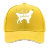 Outdoor Mountaineering Casual Puppy Print Hip Hop Hat Curved Brim Retro Sports Running Hat Hat Versa Sandwich Baseball Cap