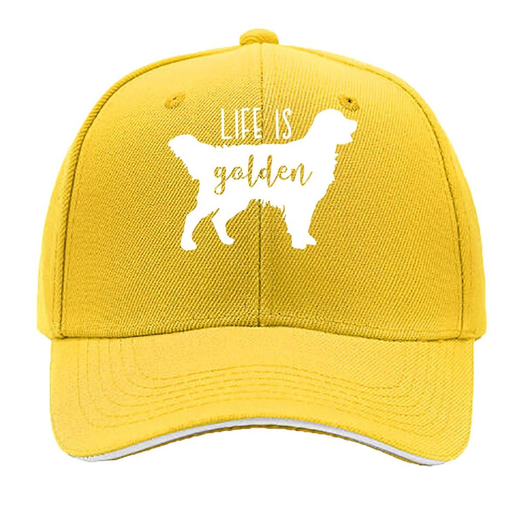 Outdoor Mountaineering Casual Puppy Print Hip Hop Hat Curved Brim Retro Sports Running Hat Hat Versa Sandwich Baseball Cap