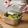 Stainless Steel Deep Fryer 5-in-1 Fryer Steamer Baker Strainer Portable Outdoor Cooking Pot with Basket