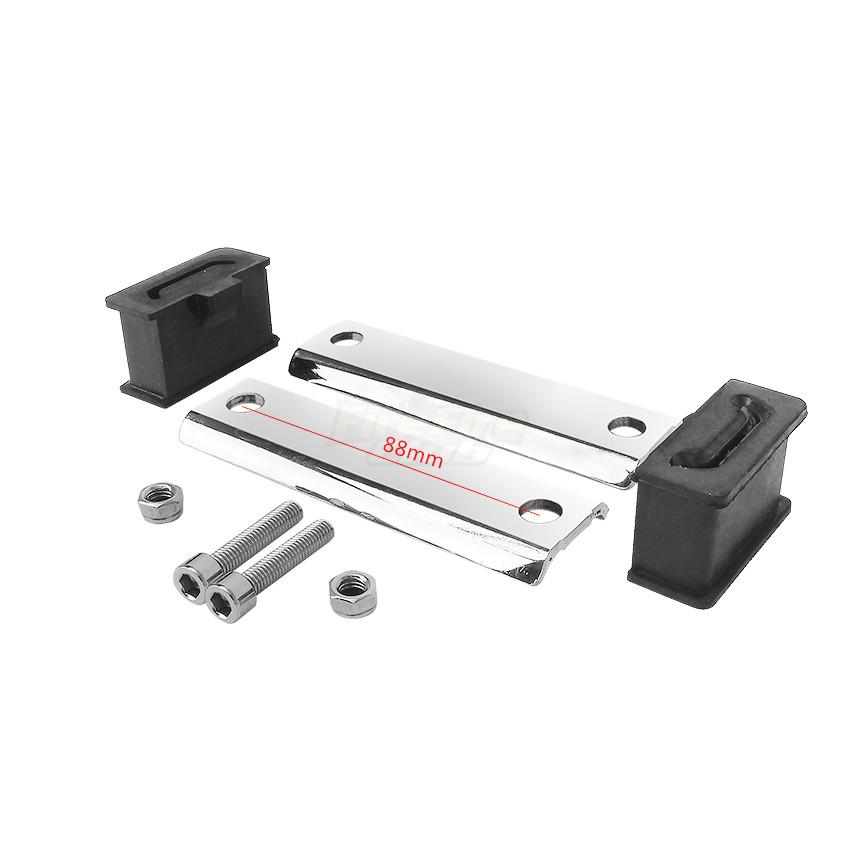 Motorcycle Saddlebag Bracket Guard Bar Set For Harley Touring Road King Street Electra Glide FLHX CVO 2014-2022