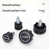 Quick Insert Plum Shaped Locking Knob Sturdy Non-Slip Grip Steel Thread for Auto Maintenance Repair Use
