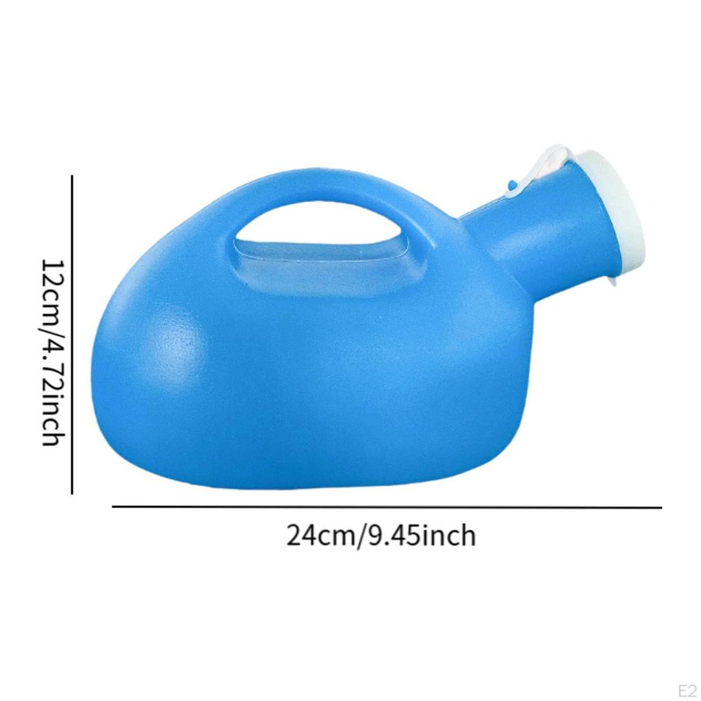 2000ml Male Urinal Collector for Incontinence Use in Travel And Camping