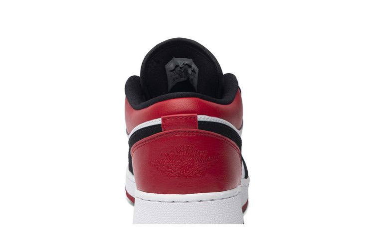 Kids' Sneakers Jordan 1 Low Black Toe (2019) (GS) White/Black-Gym Red