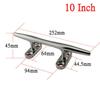 1Pc Marine Polished Heavy Duty Boat Cleat Hollow Base Cleat Stainless Steel Boat Dock Rope Line Cleat 4/5/6/8/10/12 Inch