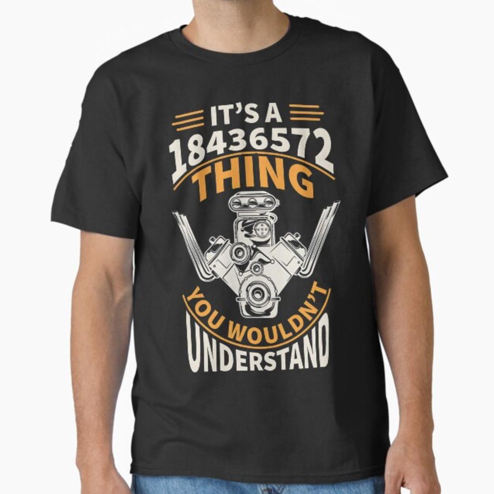 18436572 Engine Firing Order V8 Small Block Mechanic Unisex T-Shirt Unisex T-Shirt XXL