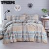 Super Soft Cotton Duvet Cover Set 4Pcs Bedding Sets Queen King Size Bedclothes