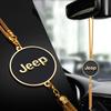 Auto Interior Ornament Car Rearview Mirror Emblem Pendant For Renegade Patriot Wrangler Cherokee JK GrandCherokee Accessory