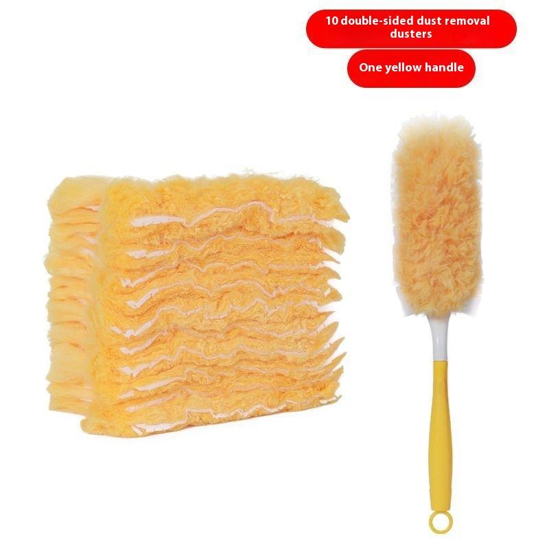 

Двусторонний электростатический осадитель 360 градусов для очистки пыли, уборки паутины, одноразовая перьевая метелка, крыша и рабочий стол
