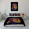 Colorful Billie Eilish Design Bedding Duvet Cover Set Duvet Cover Pillowcases  (1*Duvet Cover 2*Pillowcases, Without Duvet Insert)