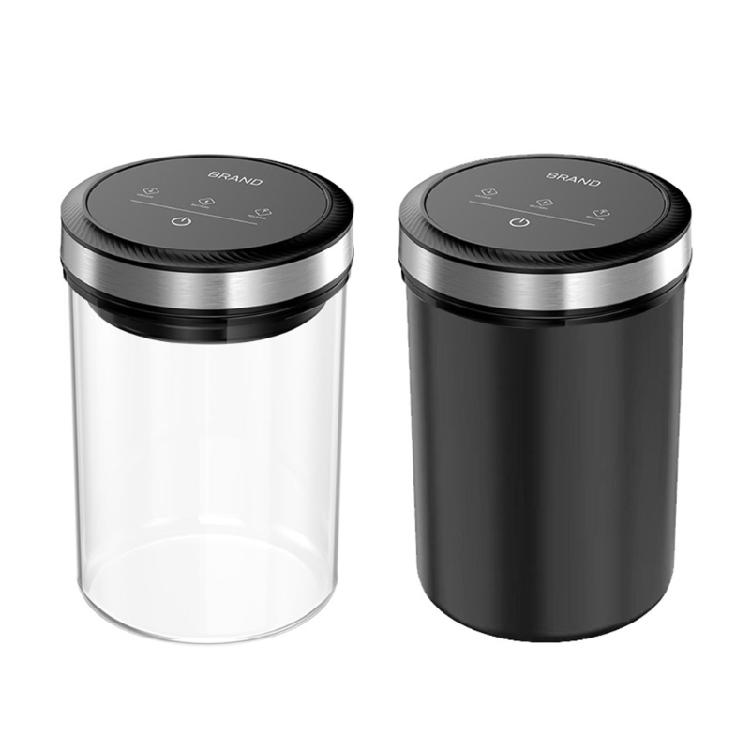 Innovative Rechargeable Vacuum Preserver Canister Storage Container For Coffee Beans And Dry Food