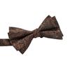 Men'S Korean Version Of Business Gold Coffee Bow Tie Fashion Banquet Wedding Retro Bow Suit Shirt Spot