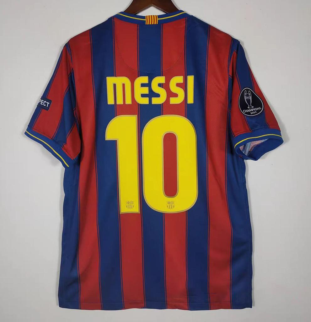 A Football Jersey Retro Classic Star Print Club Barcelona C Romesi Jersey